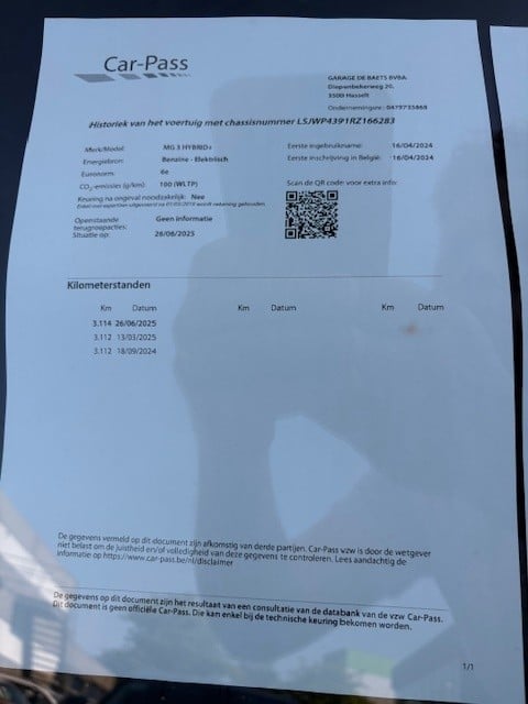 mg3 carpass